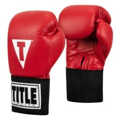 TITLE Boxing USA Boxing Competition Gloves - Elastic -TITLE Boxing Shop ACGES RD 02