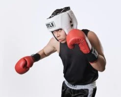 TITLE Boxing USA Boxing Competition Headgear - Open Face 33 TITLE Boxing USA Boxing Competition Headgear - Open Face -TITLE Boxing Shop ACHX1 WH