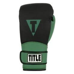 TITLE Boxing Conquest Training Boxing Gloves -TITLE Boxing Shop BCQTG BK GN 3