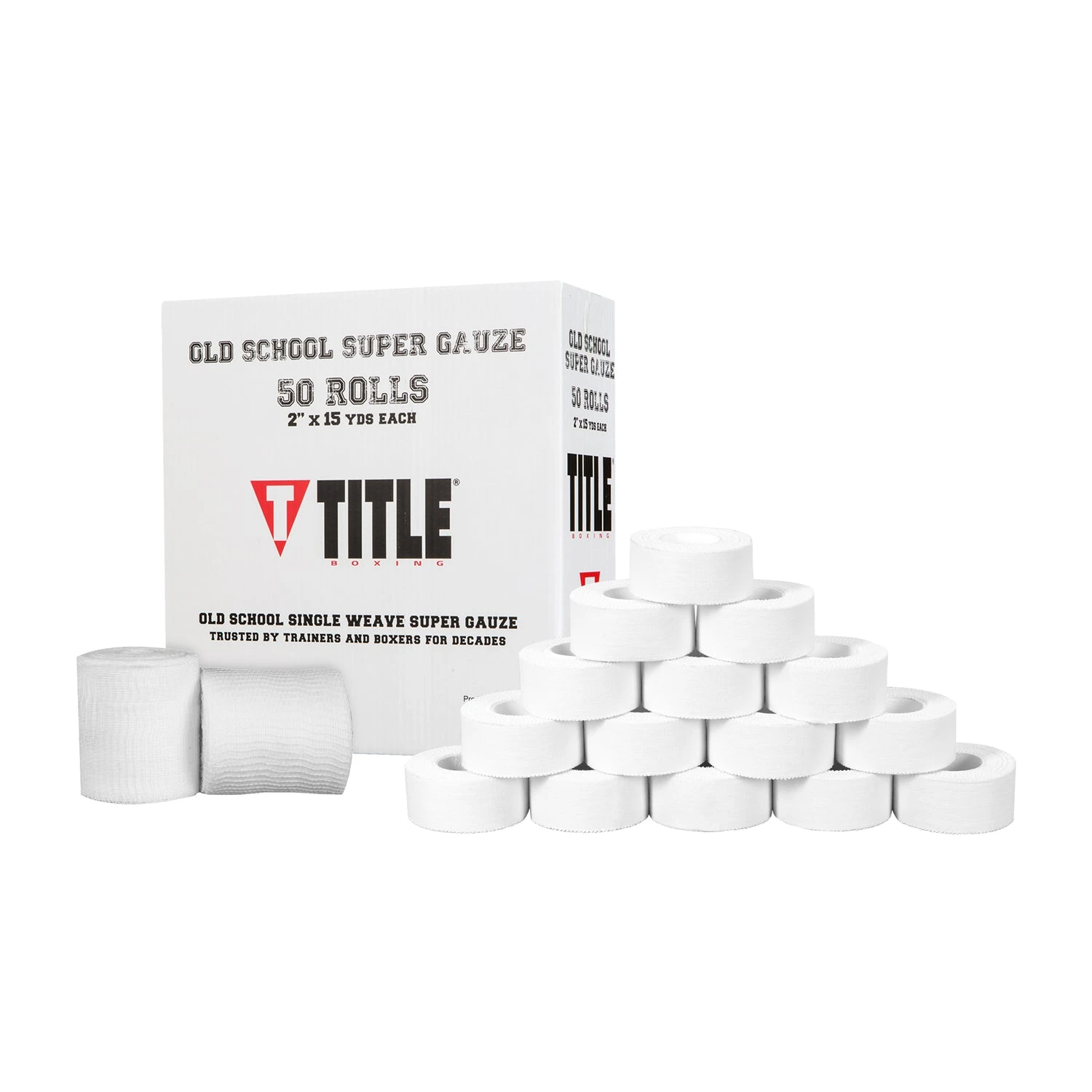 TITLE Boxing Tape & Gauze Bundle 1 TITLE Boxing Tape & Gauze Bundle