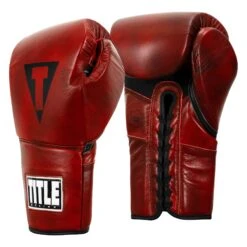 TITLE Boxing Blood Red Leather Sparring Gloves -TITLE Boxing Shop BRSG 2 761650c6 d6dd 45f4 8f31 07b9098fdc32