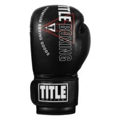 TITLE Boxing Peak Bag Boxing Gloves -TITLE Boxing Shop BSABG BK RD WH 3 TITLE Boxing Peak Bag Gloves