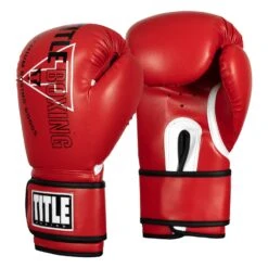 TITLE Boxing Peak Training Boxing Gloves 34 TITLE Boxing Peak Training Boxing Gloves -TITLE Boxing Shop BSABG RD BK WH 2 TITLE Boxing Peak Training Gloves
