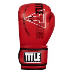 TITLE Boxing Peak Bag Boxing Gloves -TITLE Boxing Shop BSABG RD BK WH 3 TITLE Boxing Peak Bag Gloves