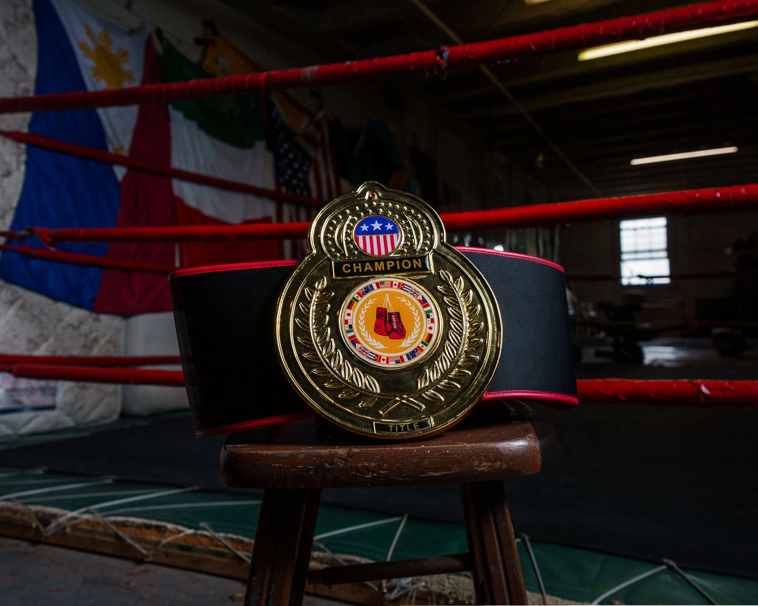 TITLE Boxing Old School Title Belt 2 TITLE Boxing Old School Title Belt - Image 2