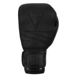 TITLE Black Bolstered Leather Bag Gloves 10 TITLE Black Bolstered Leather Bag Gloves -TITLE Boxing Shop DBBG BK 03