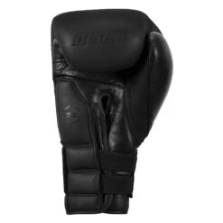 TITLE Black Bolstered Leather Bag Gloves 11 TITLE Black Bolstered Leather Bag Gloves -TITLE Boxing Shop DBBG BK 04