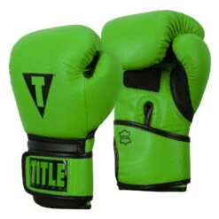 TITLE Boxing Dauntless Training Gloves -TITLE Boxing Shop DNTTG GN BK 2
