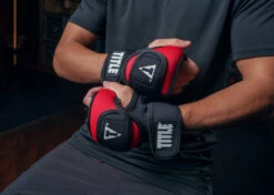 TITLE Boxing Deluxe Weighted Gloves 2.0 -TITLE Boxing Shop DWH2BKRD 2