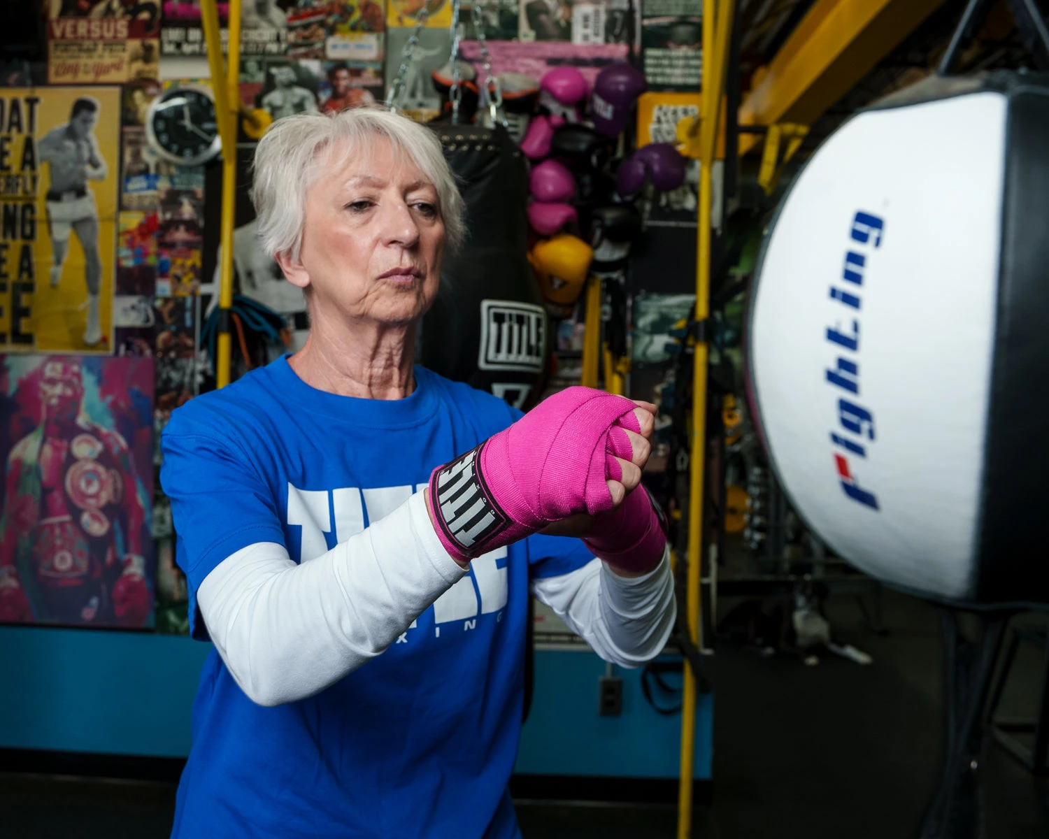 TITLE Boxing Fight Back Semi-Elastic Hand Wraps 15 TITLE Boxing Fight Back Semi-Elastic Hand Wraps - Image 15