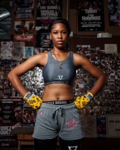 TITLE Boxing Pro Compression Ascent Sports Bra -TITLE Boxing Shop FCSBGR 1