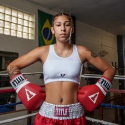 TITLE Boxing Pro Compression Ascent Sports Bra -TITLE Boxing Shop FCSBWH 1