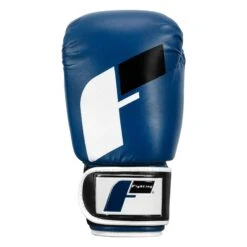 Fighting Big Logo Bag Gloves -TITLE Boxing Shop FSABG2 BL BK WH 3