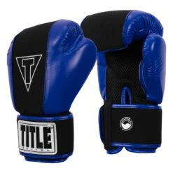 TITLE Boxing Gel Washable Fitness Boxing Gloves 3.0 -TITLE Boxing Shop GFWG3 BK BL 02