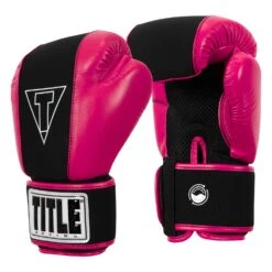 TITLE Boxing Gel Washable Fitness Boxing Gloves 3.0 -TITLE Boxing Shop GFWG3 BK HPK 02