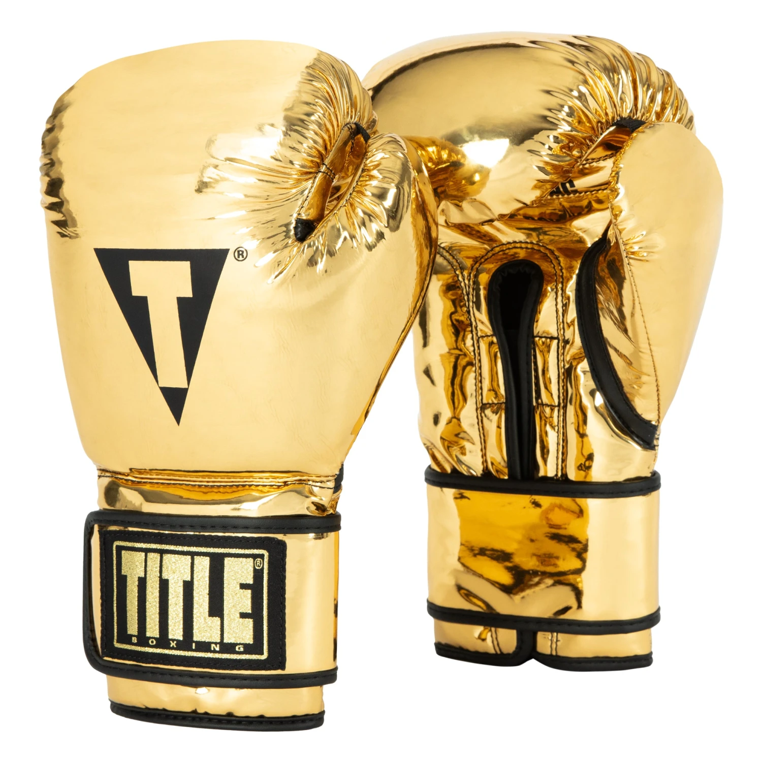 TITLE Boxing Limited Gold Pro Training Boxing Gloves 2 TITLE Boxing Limited Gold Pro Training Boxing Gloves - Image 2