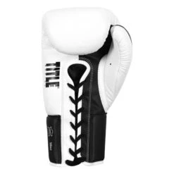 TITLE Boxing Great Official Pro Fight Boxing Gloves -TITLE Boxing Shop GRPFG WH BK 4