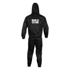 TITLE Boxing Hooded Sauna Suit 5 TITLE Boxing Hooded Sauna Suit -TITLE Boxing Shop HDSS BK 3 TITLE Boxing Hooded Sauna Suit
