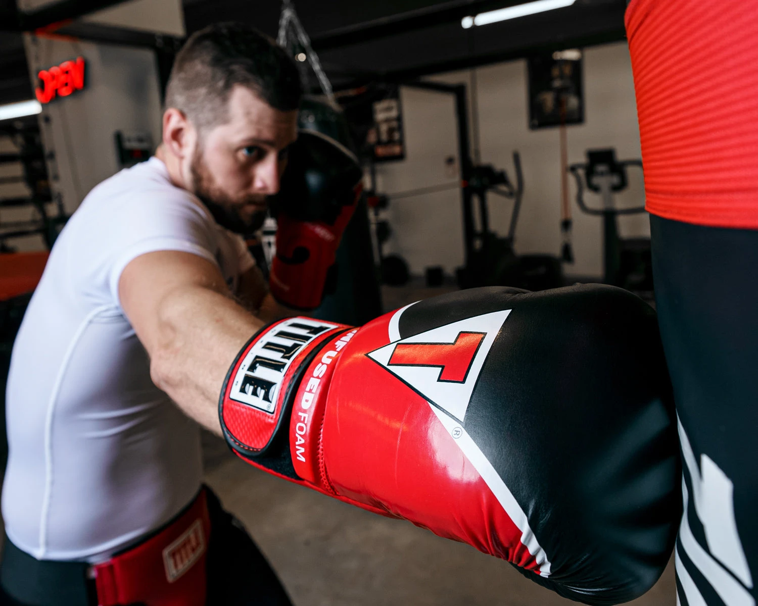 TITLE Boxing Infused Foam Interrogate Training Gloves 2.0 2 TITLE Boxing Infused Foam Interrogate Training Gloves 2.0 - Image 2