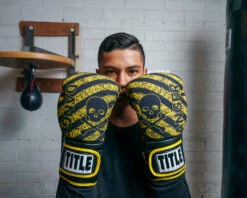 TITLE Boxing Infused Foam Danger Bag Gloves 15 TITLE Boxing Infused Foam Danger Bag Gloves -TITLE Boxing Shop IFSDBGYE 2