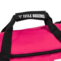TITLE Boxing Individual Sport Bag 35 TITLE Boxing Individual Sport Bag -TITLE Boxing Shop ISB4 PK BK DETAIL