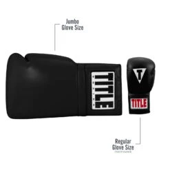 TITLE Boxing Jumbo Boxing Gloves 2.0 -TITLE Boxing Shop JBG2 BK 04