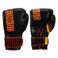 KRONK Boxing Gym Leather Bag Gloves 11 KRONK Boxing Gym Leather Bag Gloves -TITLE Boxing Shop KNKBG 2