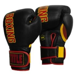 KRONK Boxing Gym Leather Bag Gloves 12 KRONK Boxing Gym Leather Bag Gloves -TITLE Boxing Shop KNKBG 3