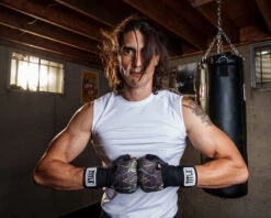 TITLE Boxing Defender Sublimated Glove Wraps -TITLE Boxing Shop KSGWBKGD 2