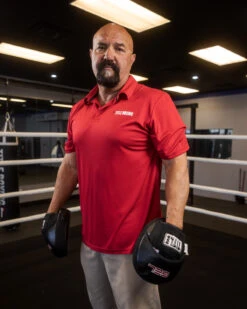 TITLE Boxing Poly Checker Polo 16 TITLE Boxing Poly Checker Polo -TITLE Boxing Shop KTA28RD