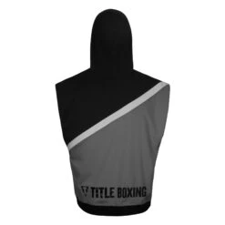 TITLE Boxing Split Combat Sleeveless Hoodie -TITLE Boxing Shop LTA10 BK GR 3
