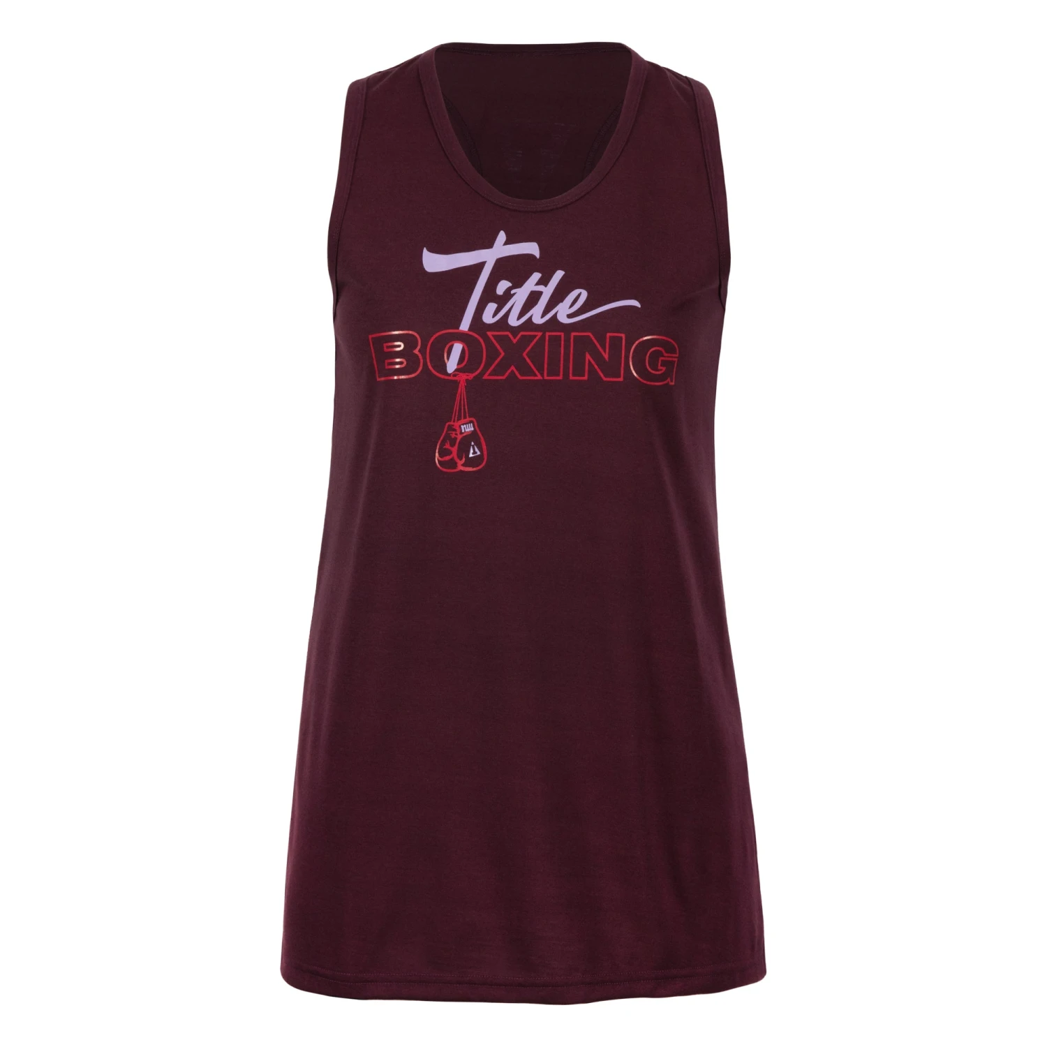 TITLE Boxing Chic Script Women's Tank 1 TITLE Boxing Chic Script Women's Tank
