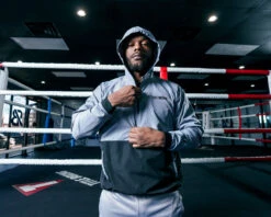 TITLE Boxing Two Tone Wind Jacket -TITLE Boxing Shop LTA2GRBK