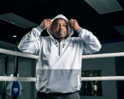 TITLE Boxing Two Tone Wind Jacket -TITLE Boxing Shop LTA2WH 2