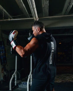 TITLE Boxing Outline Sleeveless Hoodie 15 TITLE Boxing Outline Sleeveless Hoodie -TITLE Boxing Shop LTA3BK 2