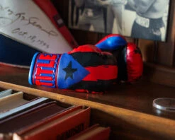 TITLE Boxing Puerto Rico Flag Mini Gloves 8 TITLE Boxing Puerto Rico Flag Mini Gloves -TITLE Boxing Shop MBG2BKRDBL 1