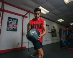 TITLE Boxing Rubber Medicine Balls -TITLE Boxing Shop MBR2GR 1