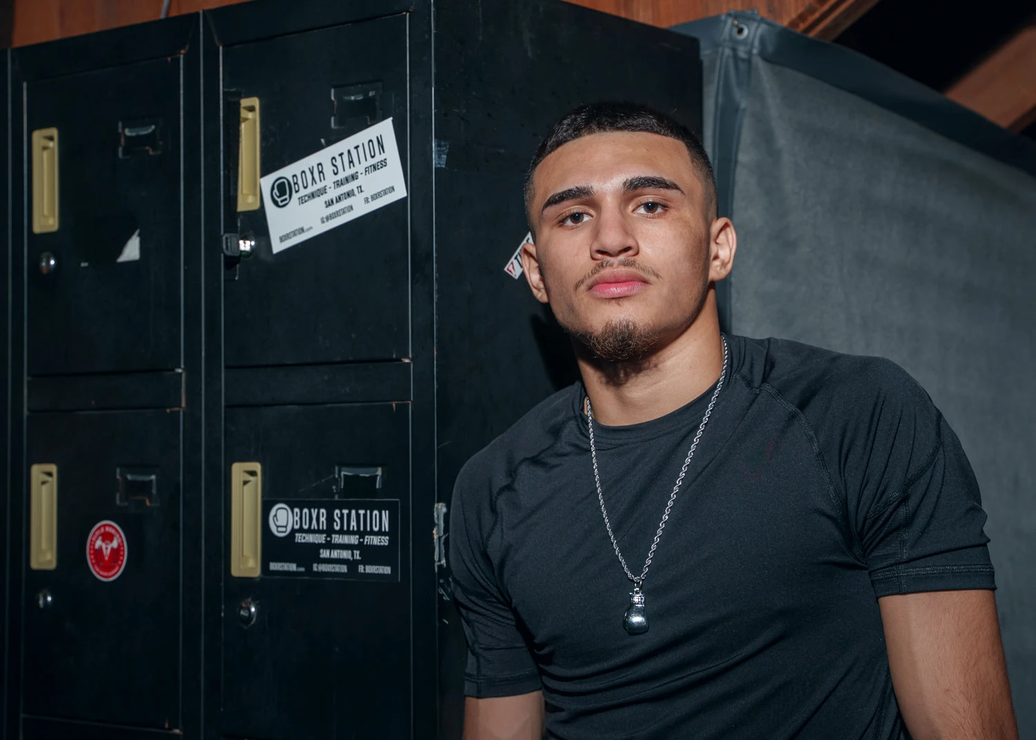 TITLE Boxing Single Glove Necklace 2 TITLE Boxing Single Glove Necklace - Image 2