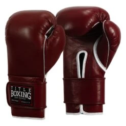 TITLE Boxing Old School Leather Bag Gloves 2.0 -TITLE Boxing Shop OSLBG2 MR 2