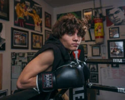 TITLE Boxing Old School Leather Bag Gloves 2.0 -TITLE Boxing Shop OSLBG2BK 4 2