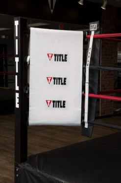 TITLE Boxing Pro Turnbuckle Corner Wraps Set -TITLE Boxing Shop PRCW WH 1 1