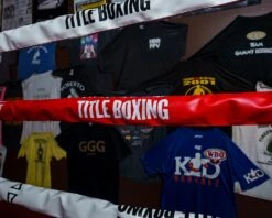 TITLE Boxing Pro Vinyl Zippered Rope Cover (Set Of 4) -TITLE Boxing Shop RCPRO4RD 1