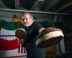 TITLE Boxing Retro Old School Punch Mitts -TITLE Boxing Shop ROSPMBR 4