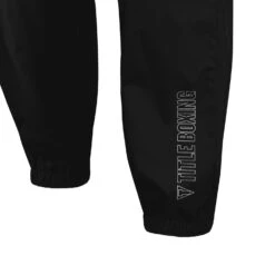 TITLE Boxing Reign Rubberized Sauna Suit -TITLE Boxing Shop RRNSS BK 5 TITLE Boxing Reign Rubberized Sauna Suit