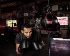 TITLE Boxing Retro Style Leather Double End Bag 9 TITLE Boxing Retro Style Leather Double End Bag -TITLE Boxing Shop RSLDEB BKRD