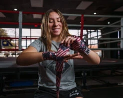 TITLE Boxing Sublimated 180" Semi-Elastic Mexican Hand Wraps -TITLE Boxing Shop SMHWSXLUS 1