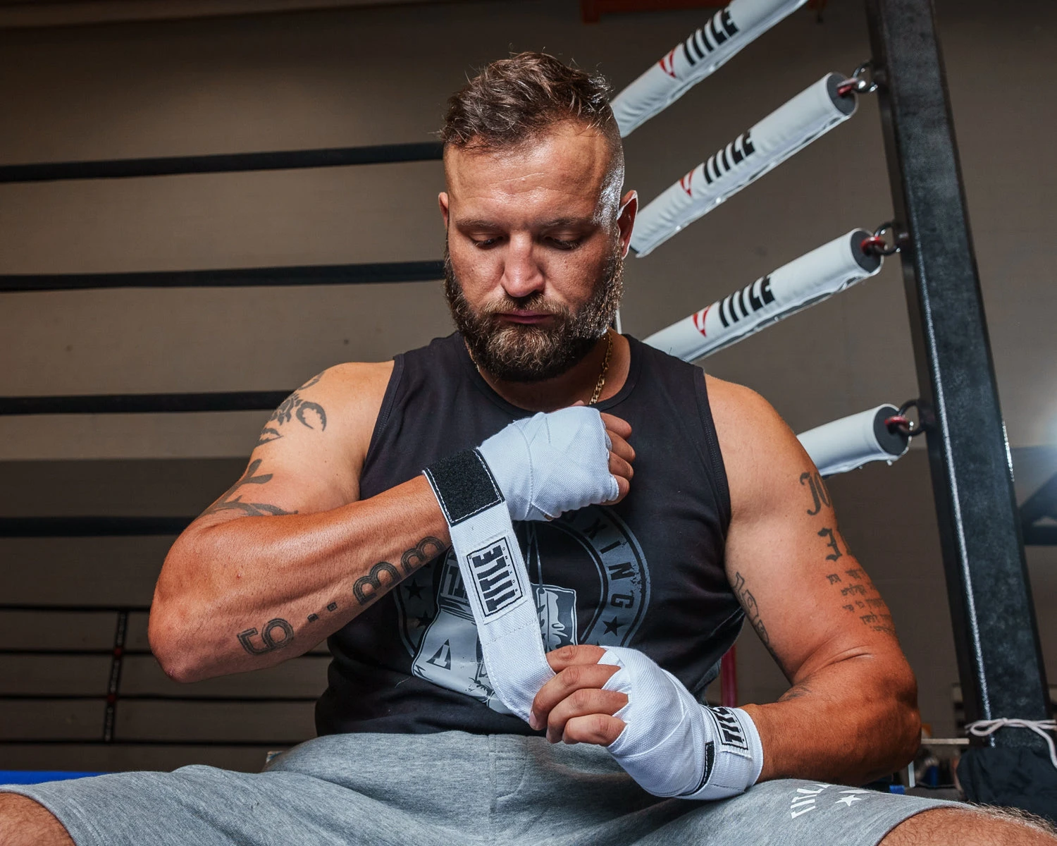 TITLE Boxing Select 180" Semi Elastic Mexican Hand Wraps 18 TITLE Boxing Select 180" Semi Elastic Mexican Hand Wraps - Image 18