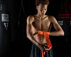 TITLE Boxing Select 180" Semi Elastic Mexican Hand Wraps 28 TITLE Boxing Select 180" Semi Elastic Mexican Hand Wraps -TITLE Boxing Shop SMHW XL Orange