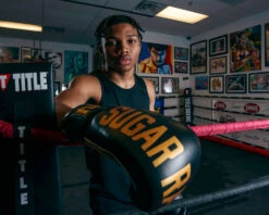 TITLE Boxing Sugar Ray Leonard Leather Bag Gloves 21 TITLE Boxing Sugar Ray Leonard Leather Bag Gloves -TITLE Boxing Shop SRLBG 2 1