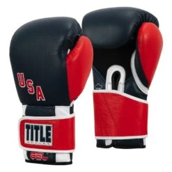 TITLE Boxing Sugar Ray Leonard 1976 Montreal Special Edition Leather Training Gloves 12 TITLE Boxing Sugar Ray Leonard 1976 Montreal Special Edition Leather Training Gloves -TITLE Boxing Shop SRLOTG 2